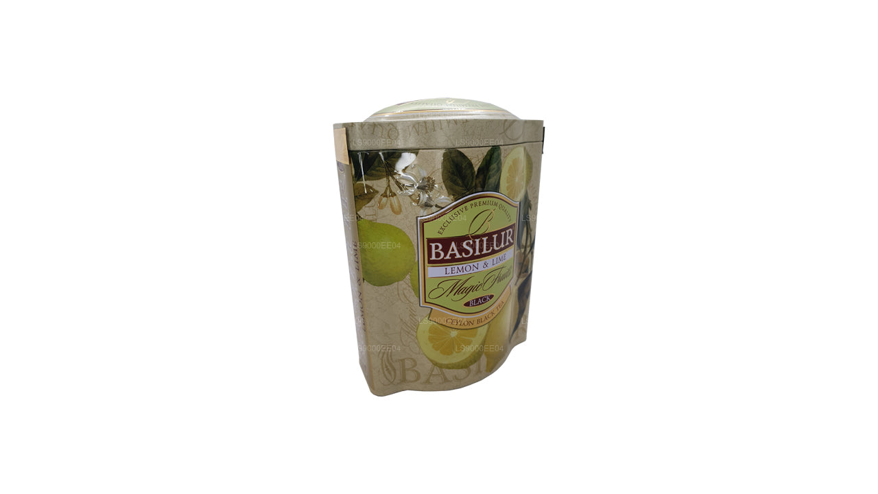 Basilur Magic Fruits Citroen en limoen (100 g) Tin Caddy