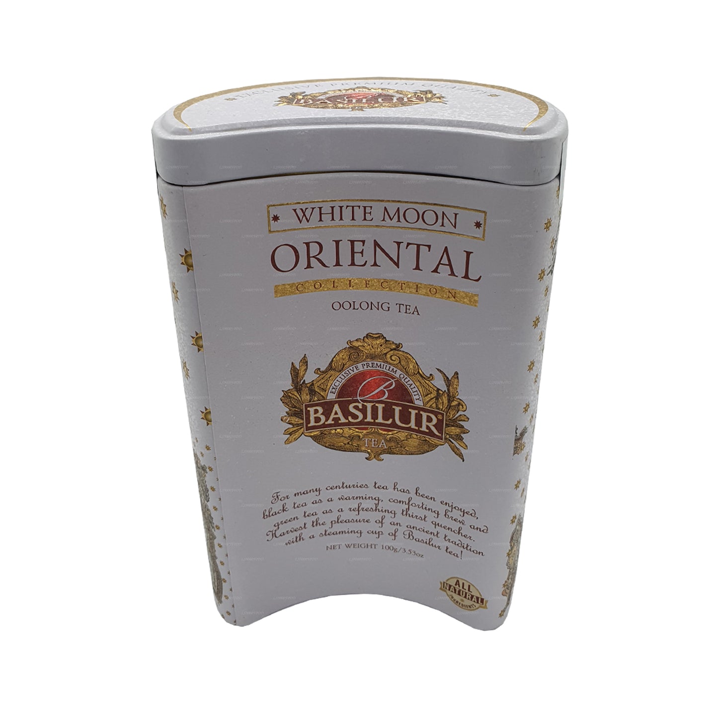 Basilur Oriental „White Moon” (100 g) Caddy