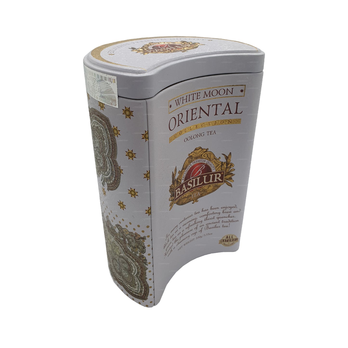 Basilur Oriental „White Moon” (100 g) Caddy