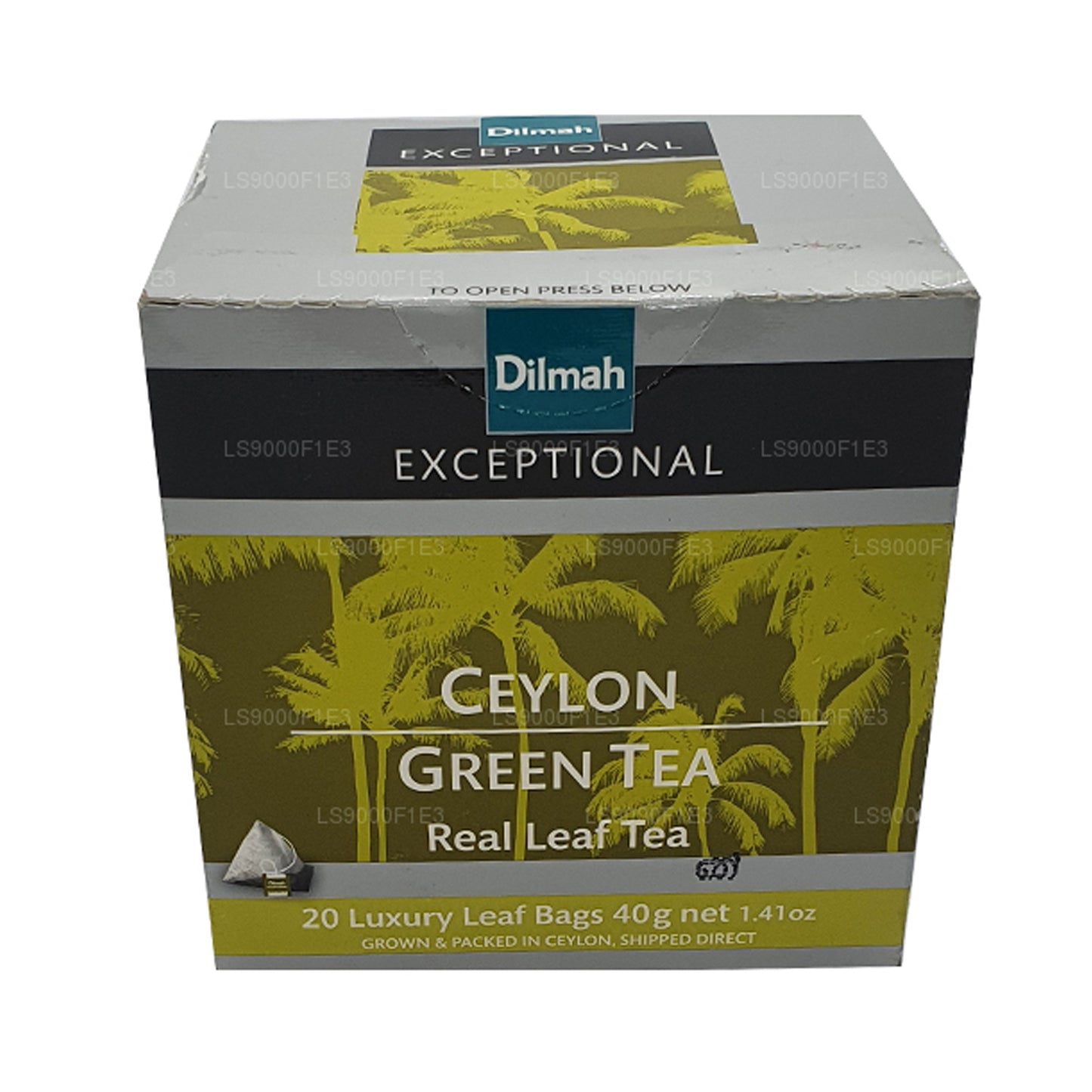 Dilmah Exceptional Ceylon groene thee (40 g) 20 theezakjes