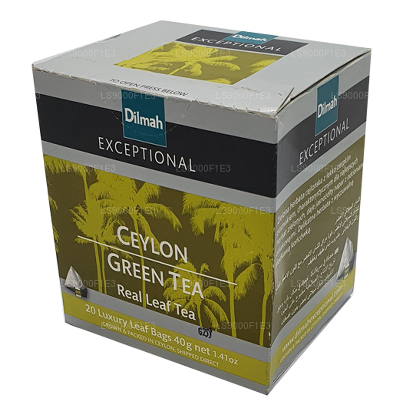 Dilmah Exceptional Ceylon groene thee (40 g) 20 theezakjes