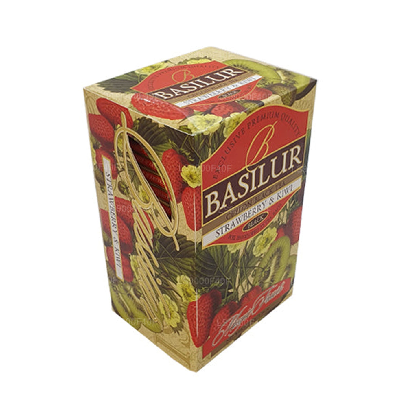 Basilur Aardbei en Kiwi (50 g) 20 theezakjes