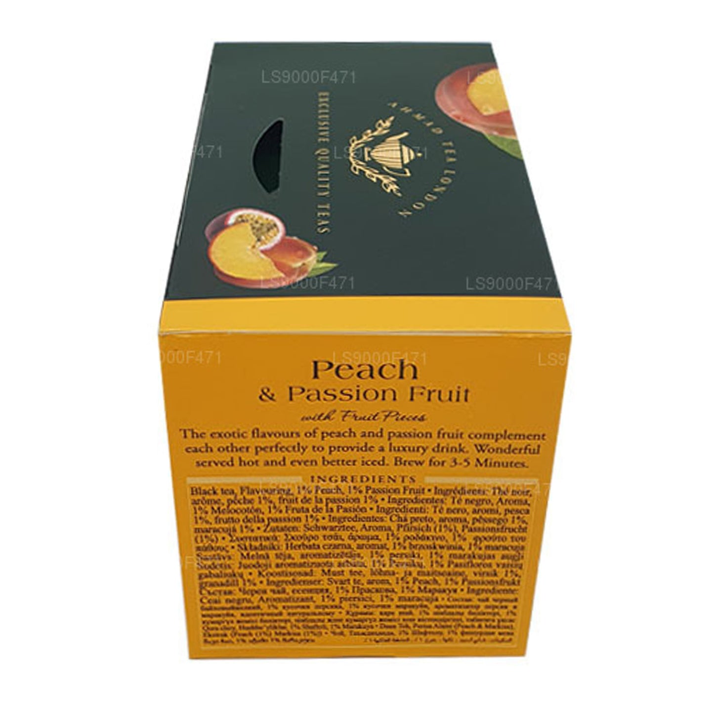 Ahmad Tea Peach and Passion 20 theezakjes met folie (40 g)