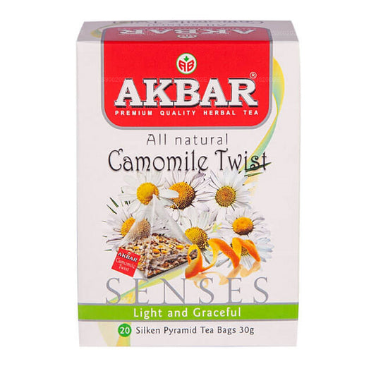 Akbar Camomile Twist thee (30 g) 20 theezakjes