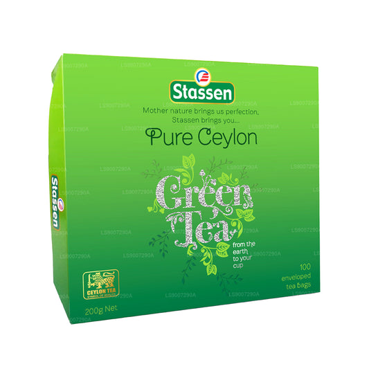 Stassen Pure Ceylon groene thee (200 g) 100 theezakjes