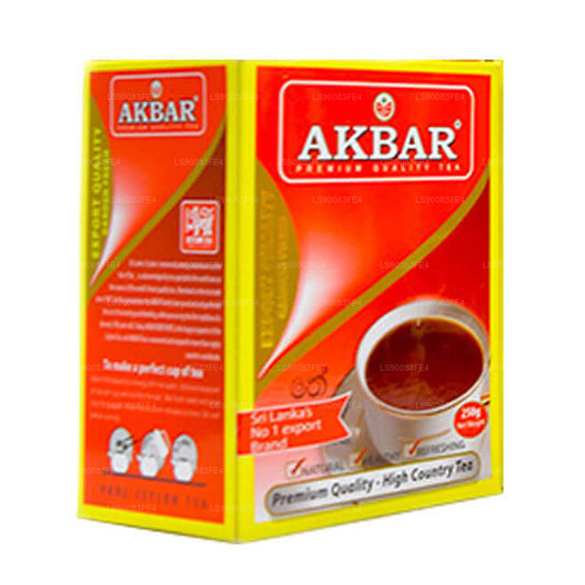 Akbar zwarte thee van topkwaliteit (250 g)