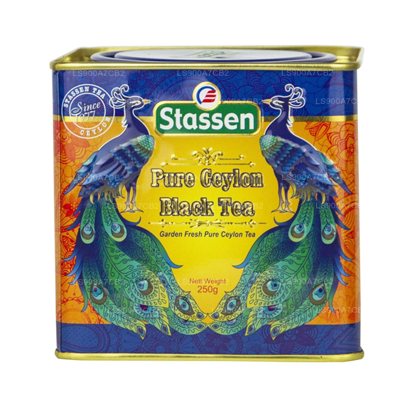 Stassen Pure Ceylon zwarte thee (250 g) blik