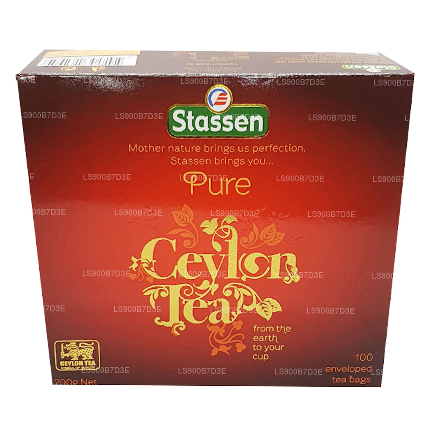 Stassen Pure Ceylon zwarte thee (200 g) 100 theezakjes