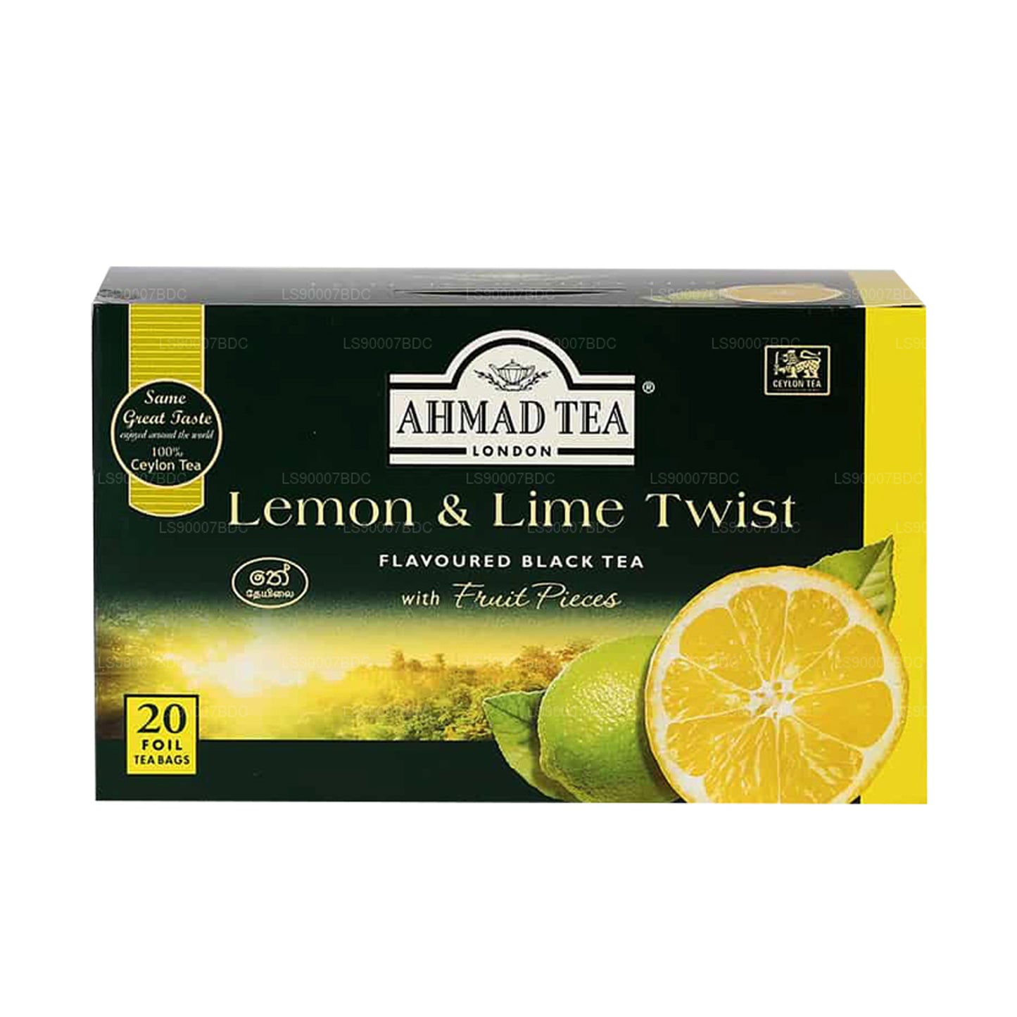 Ahmad Tea Lemon and Limoen 20 theezakjes met folie (40 g)