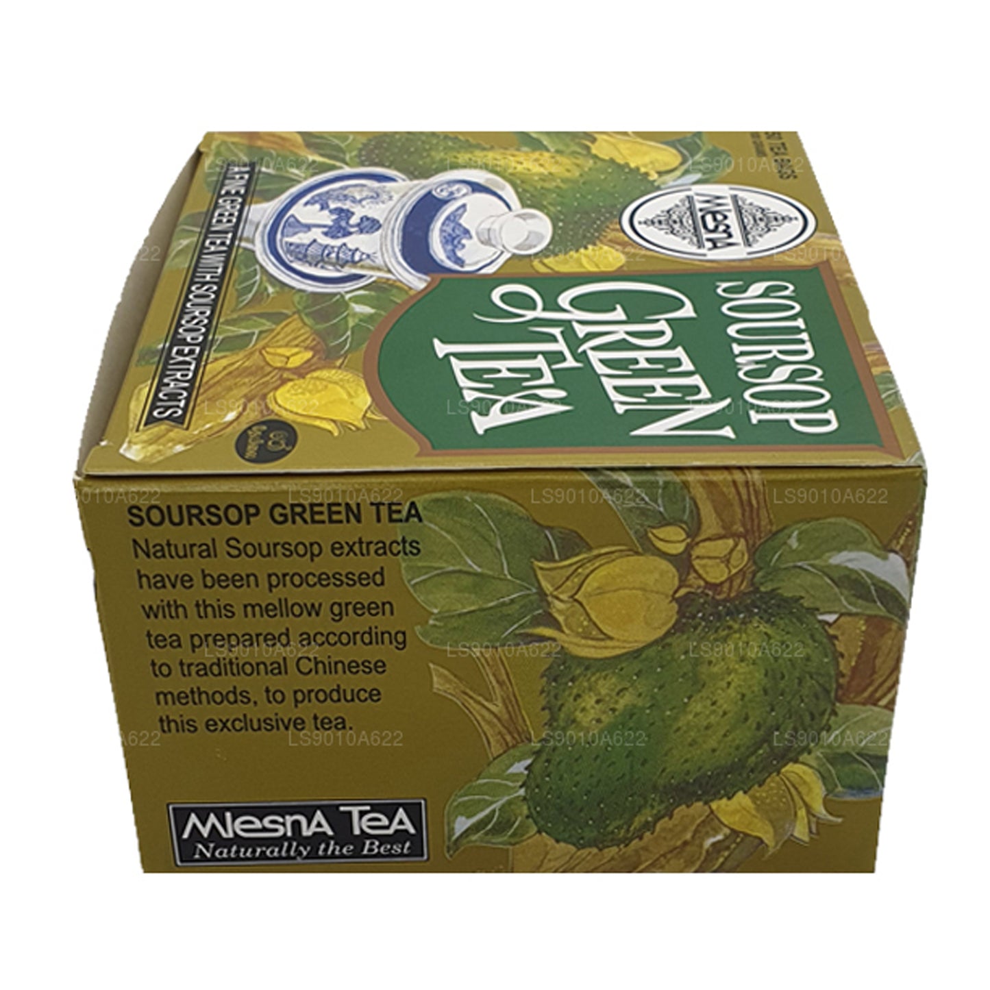 Mlesna Soursop groene thee (100 g) 50 theezakjes