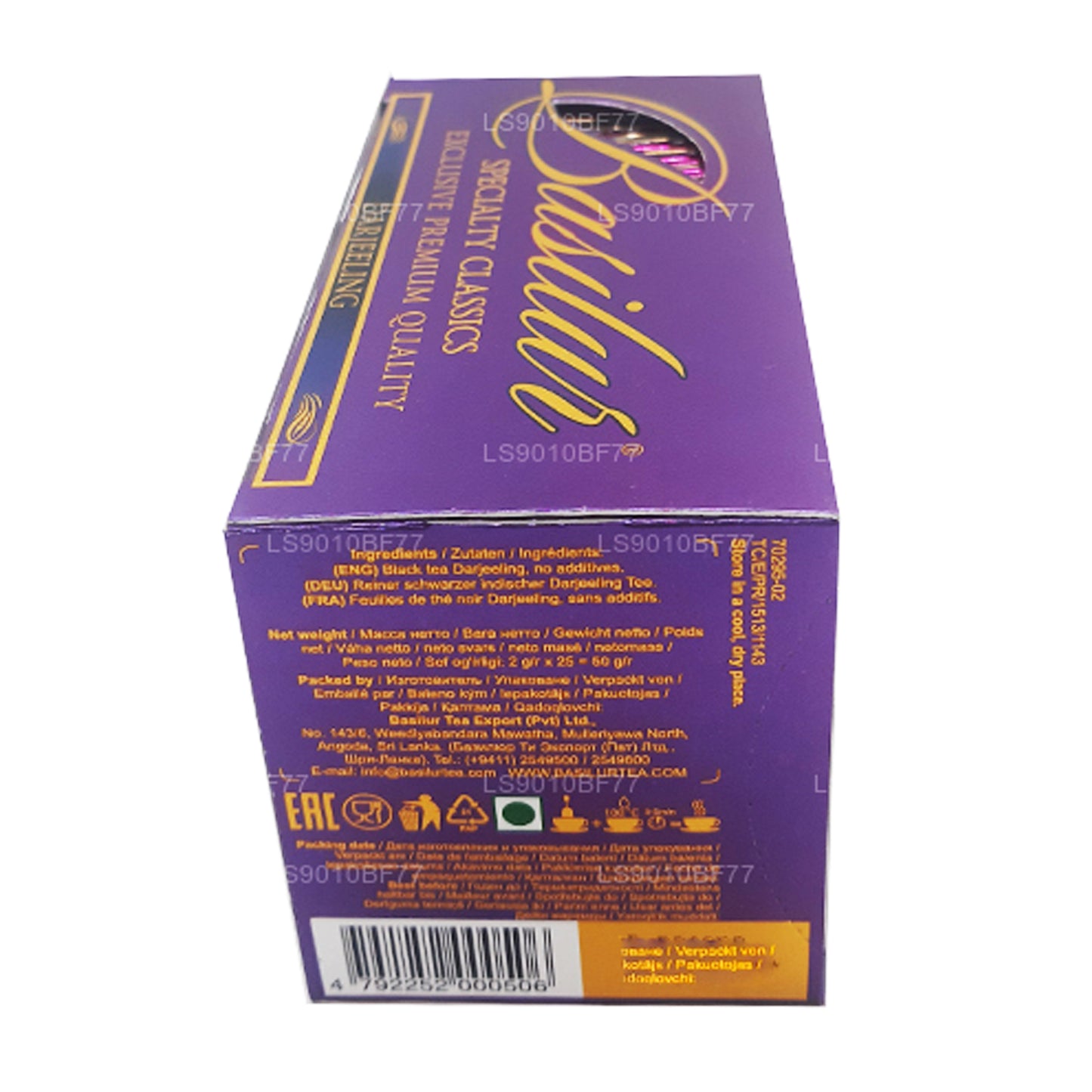 Basilur Specialty Classics Darjeeling-thee (40 g) 20 theezakjes