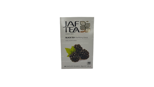 Jaf Tea Pure Fruits Collection theezakjes met zwarte thee, bramenbosfolie, envelop (30 g)