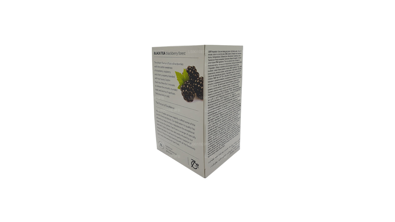 Jaf Tea Pure Fruits Collection theezakjes met zwarte thee, bramenbosfolie, envelop (30 g)