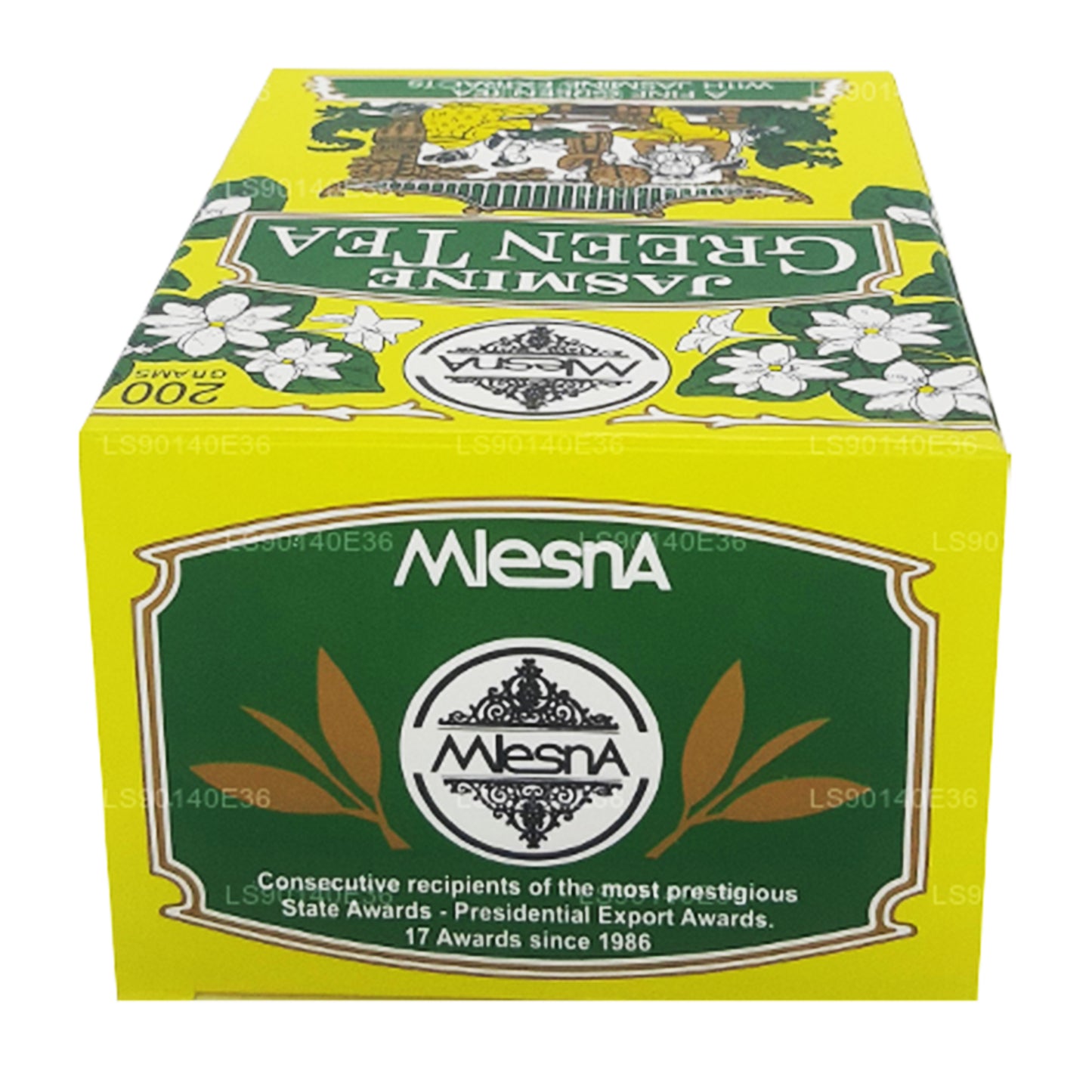 Mlesna Losse groene thee met jasmijnsmaak (200 g)