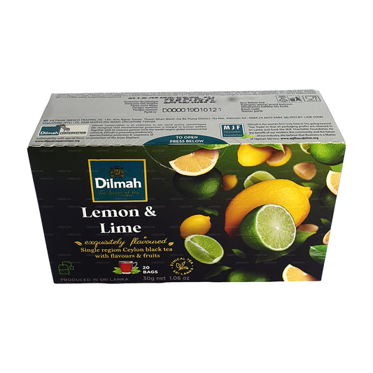 Dilmah thee met citroensmaak (30 g) 20 theezakjes