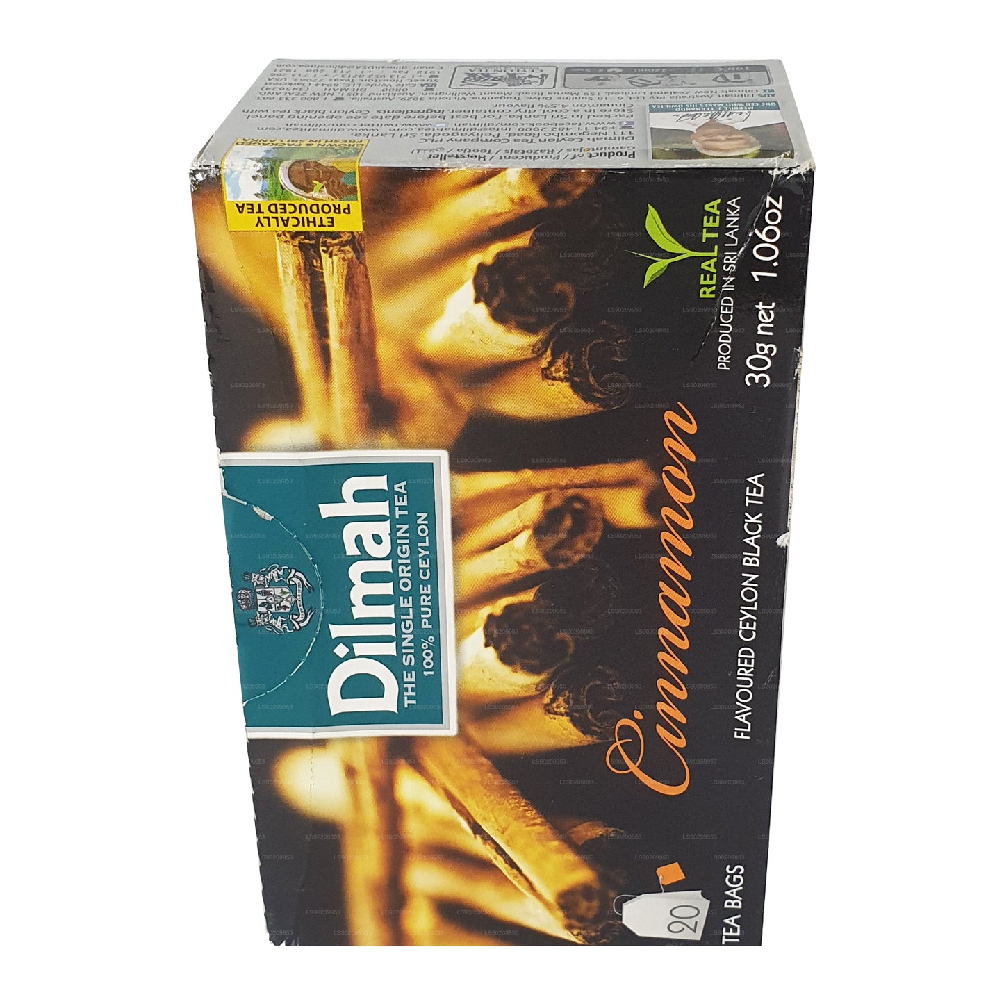 Dilmah thee met karamelsmaak (40 g) 20 theezakjes