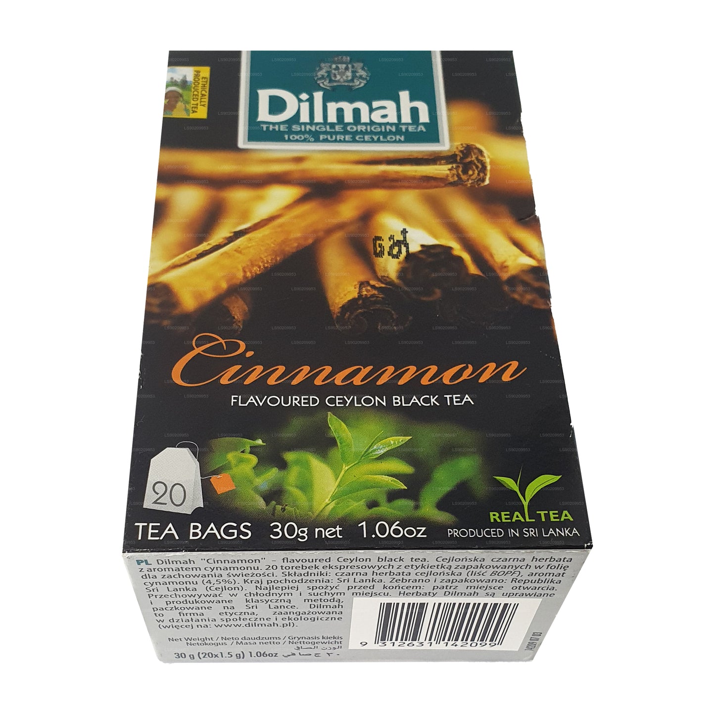 Dilmah thee met karamelsmaak (40 g) 20 theezakjes