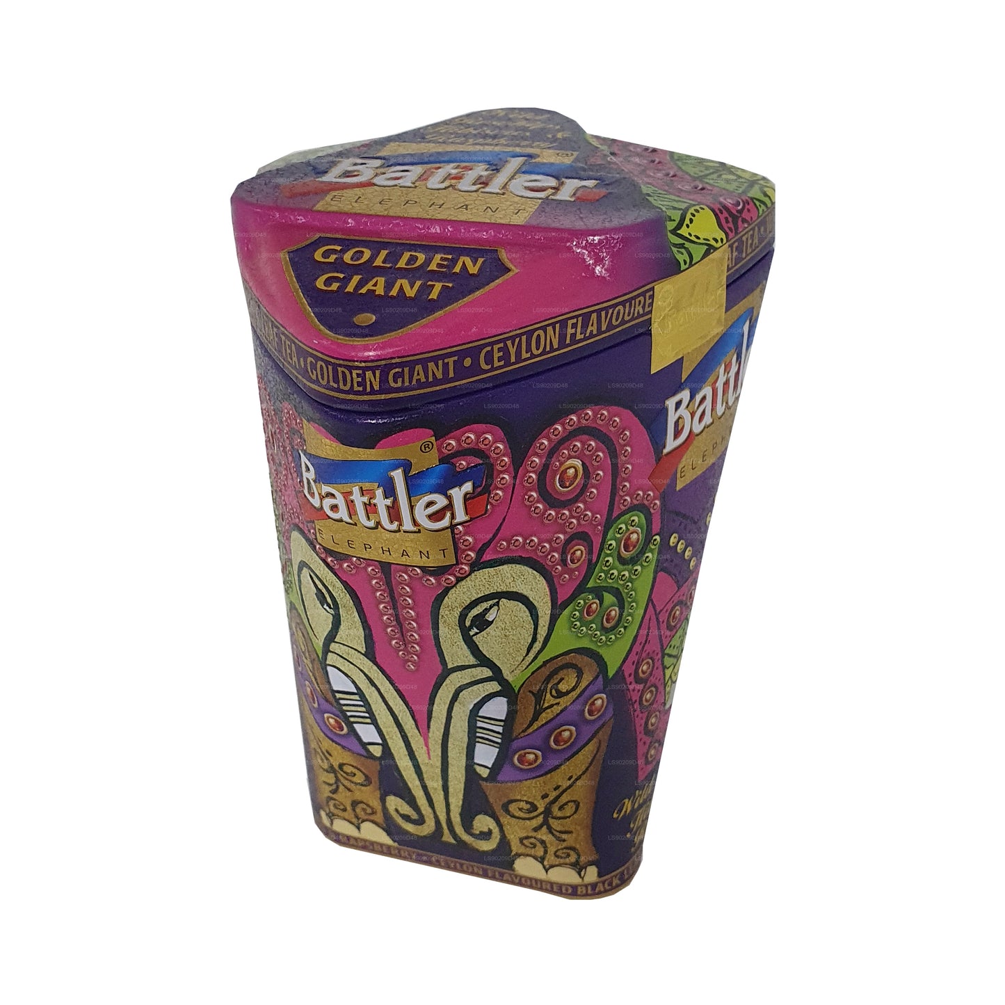 Battler Golden Giant wilde rozenbottel, hibiscus en framboos (100 g) Caddy