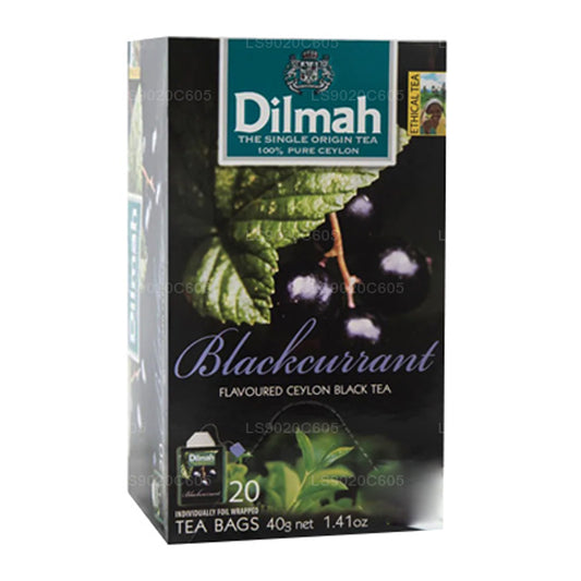 Dilmah thee met zwarte bessensmaak (40 g) 20 theezakjes