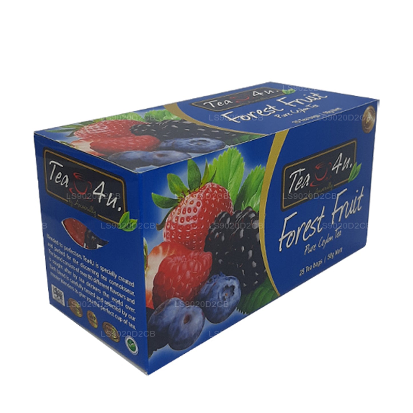 Tea4U bosvruchtenthee (50 g) 25 theezakjes