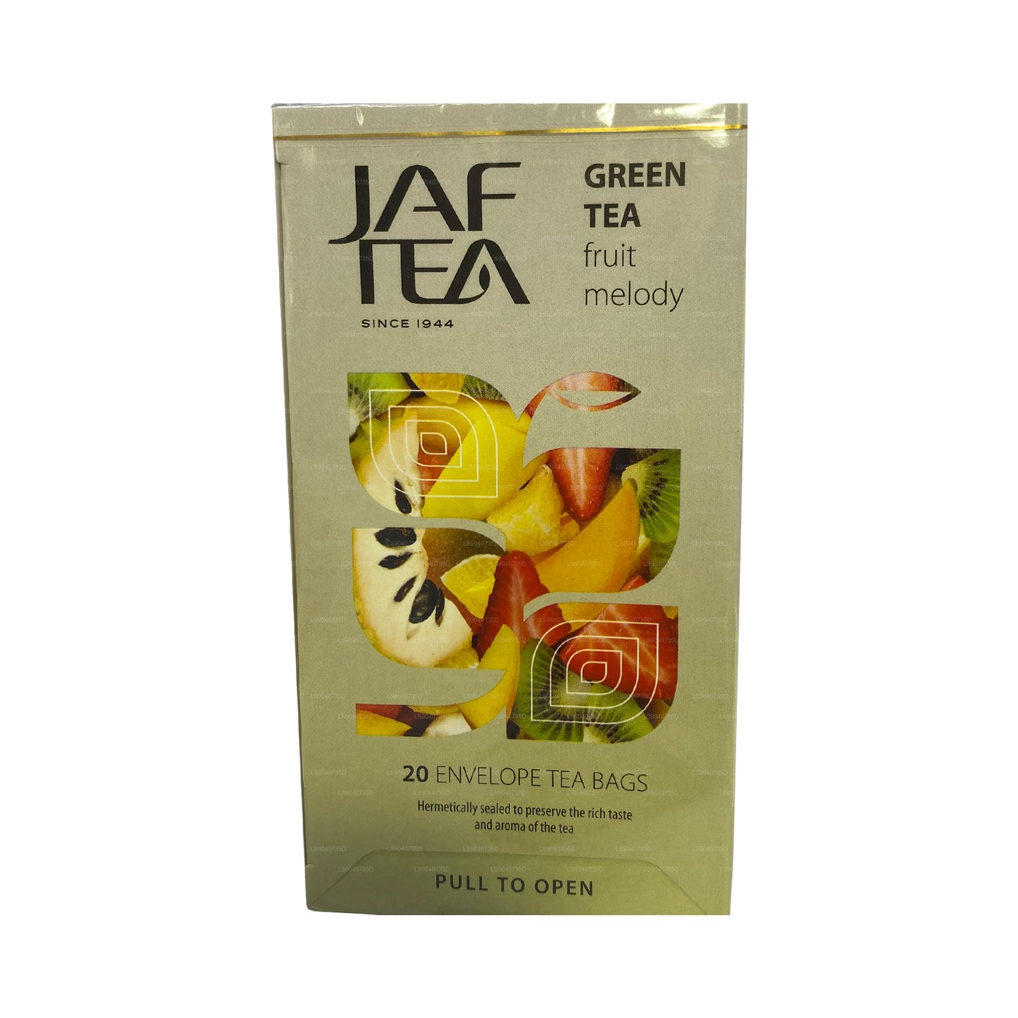 Jaf Tea Pure Green Collection Groene thee Fruit Melody (40 g) 20 theezakjes