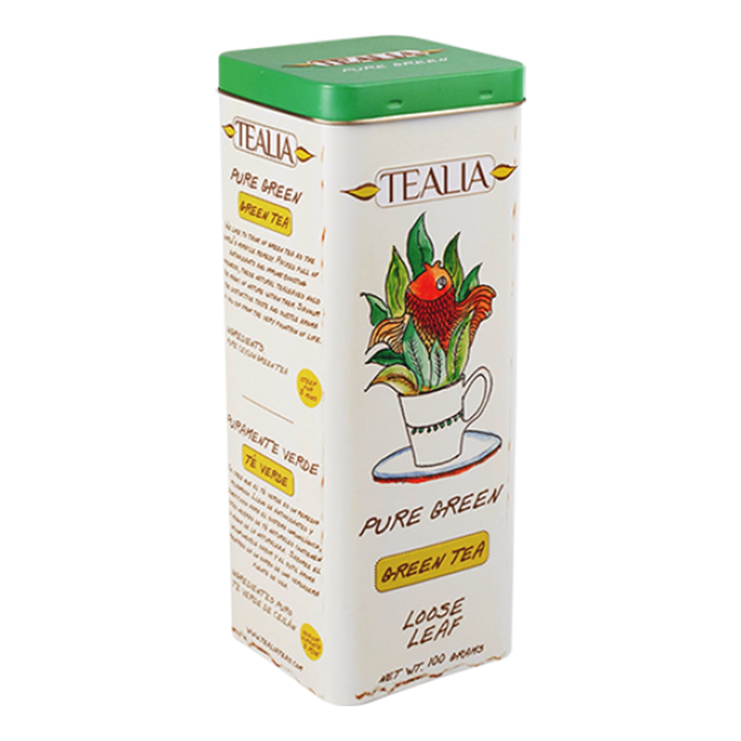 Tealia pure groene thee (100 g)