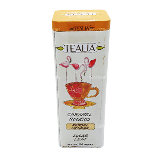 Tealia Caramel Rooibos thee met losse bladeren (100 g)