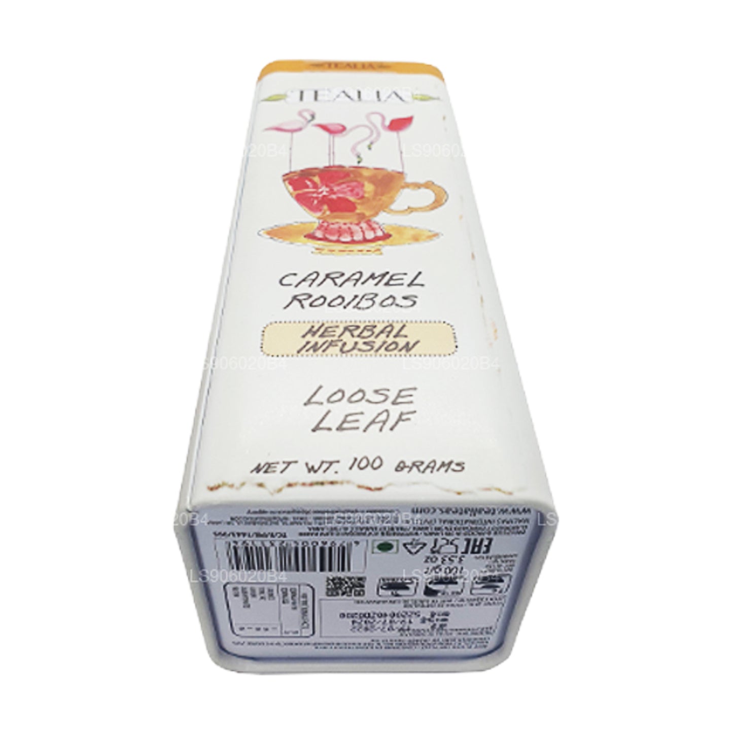 Tealia Caramel Rooibos thee met losse bladeren (100 g)