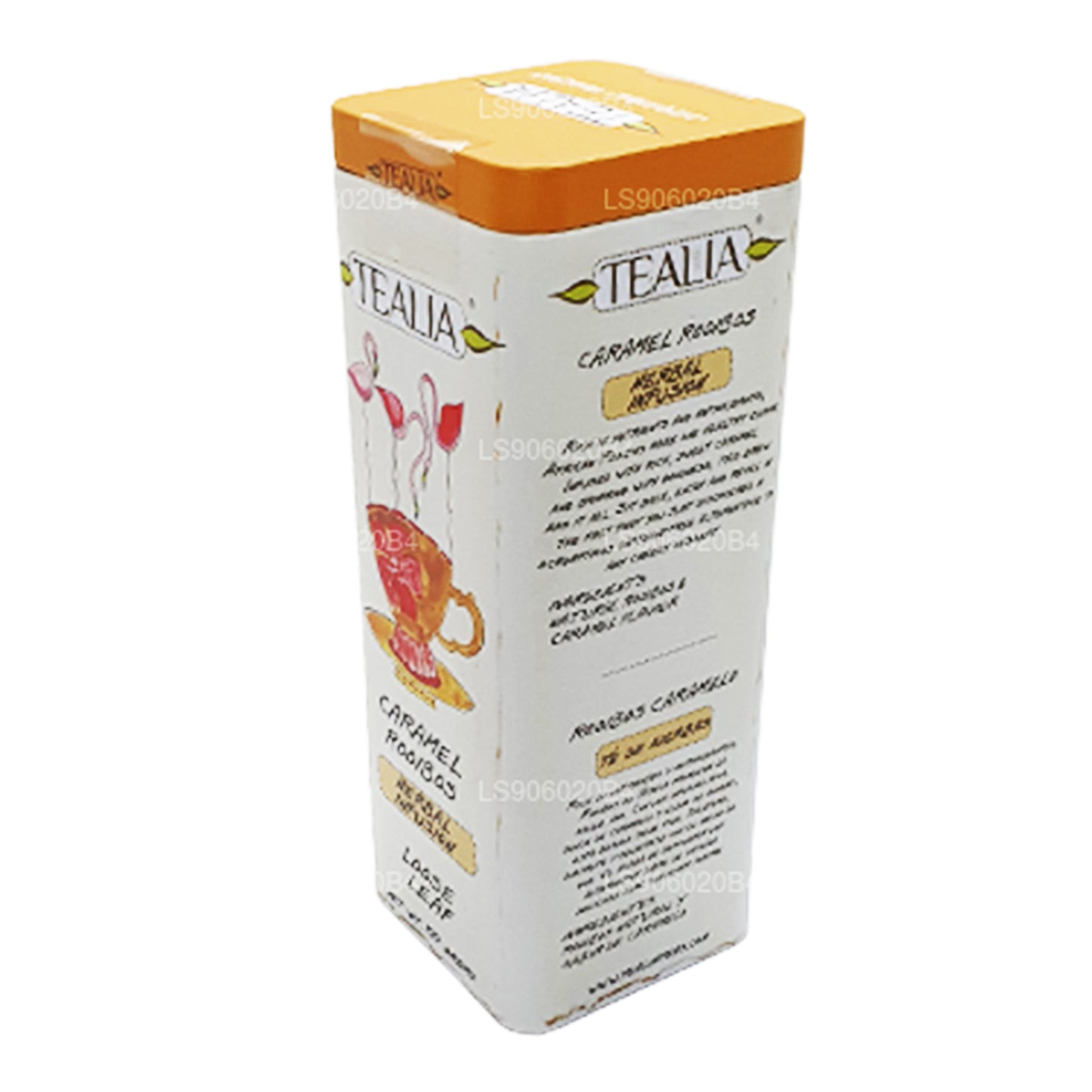 Tealia Caramel Rooibos thee met losse bladeren (100 g)