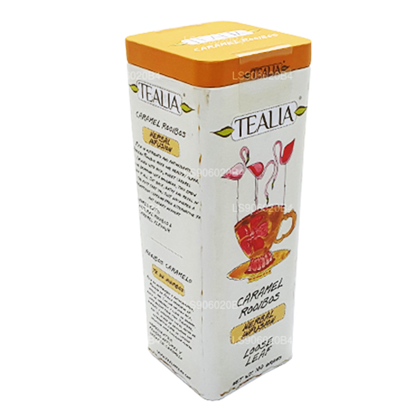 Tealia Caramel Rooibos thee met losse bladeren (100 g)