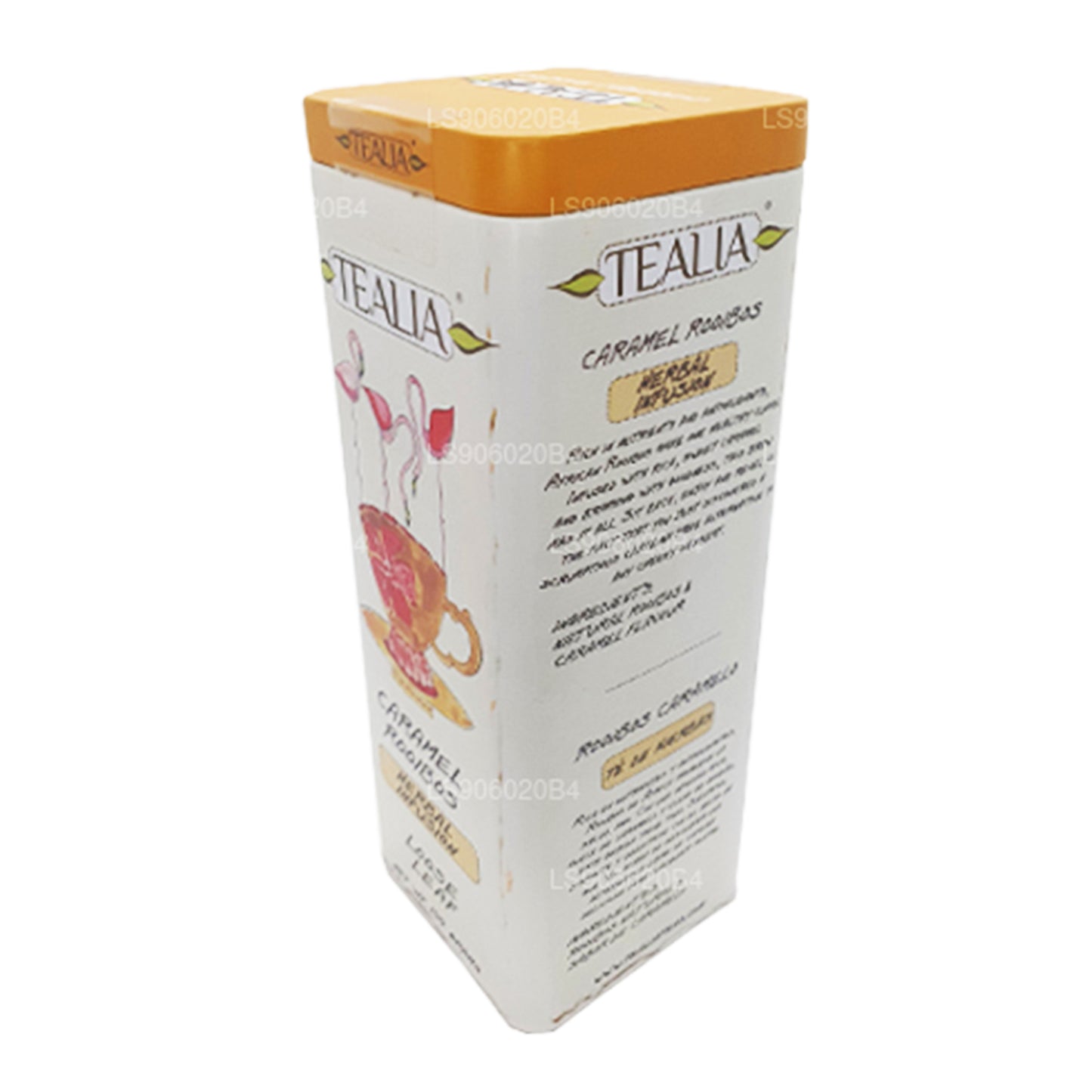 Tealia Caramel Rooibos thee met losse bladeren (100 g)