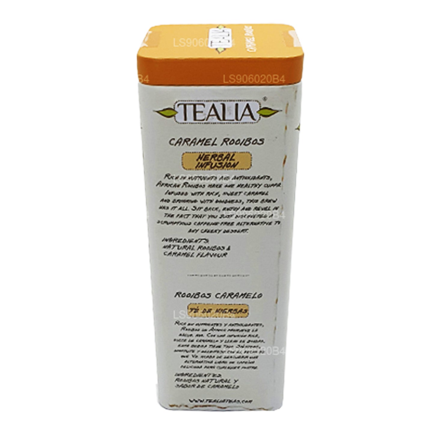 Tealia Caramel Rooibos thee met losse bladeren (100 g)