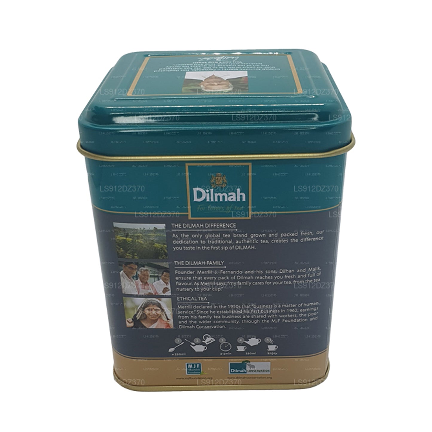 Dilmah Earl Grey thee met losse bladeren (125 g)