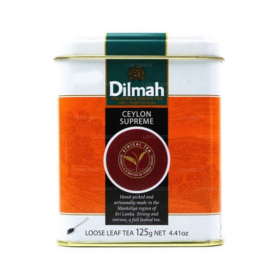 Dilmah Ceylon Supreme thee met losse bladeren (125 g)
