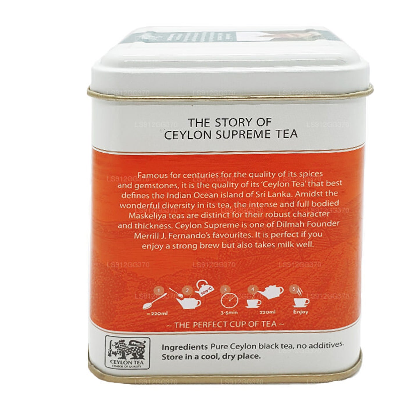 Dilmah Ceylon Supreme thee met losse bladeren (125 g)