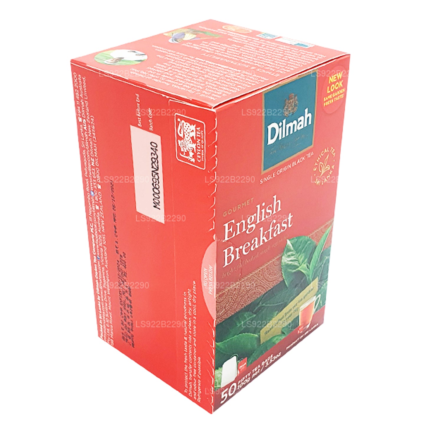 Dilmah Engelse ontbijtthee, 50 theezakjes (100 g)