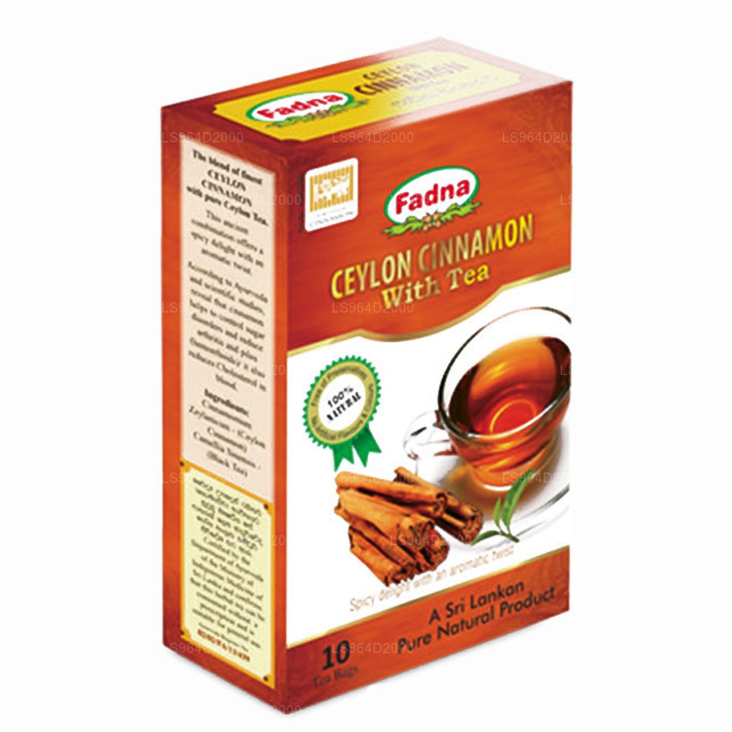Fadna Ceylon Cinnamon Kruidenthee (20 g) 10 theezakjes