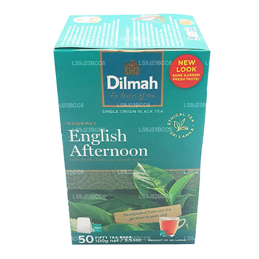 Dilmah Engelse afternoontea, 50 theezakjes (100 g)