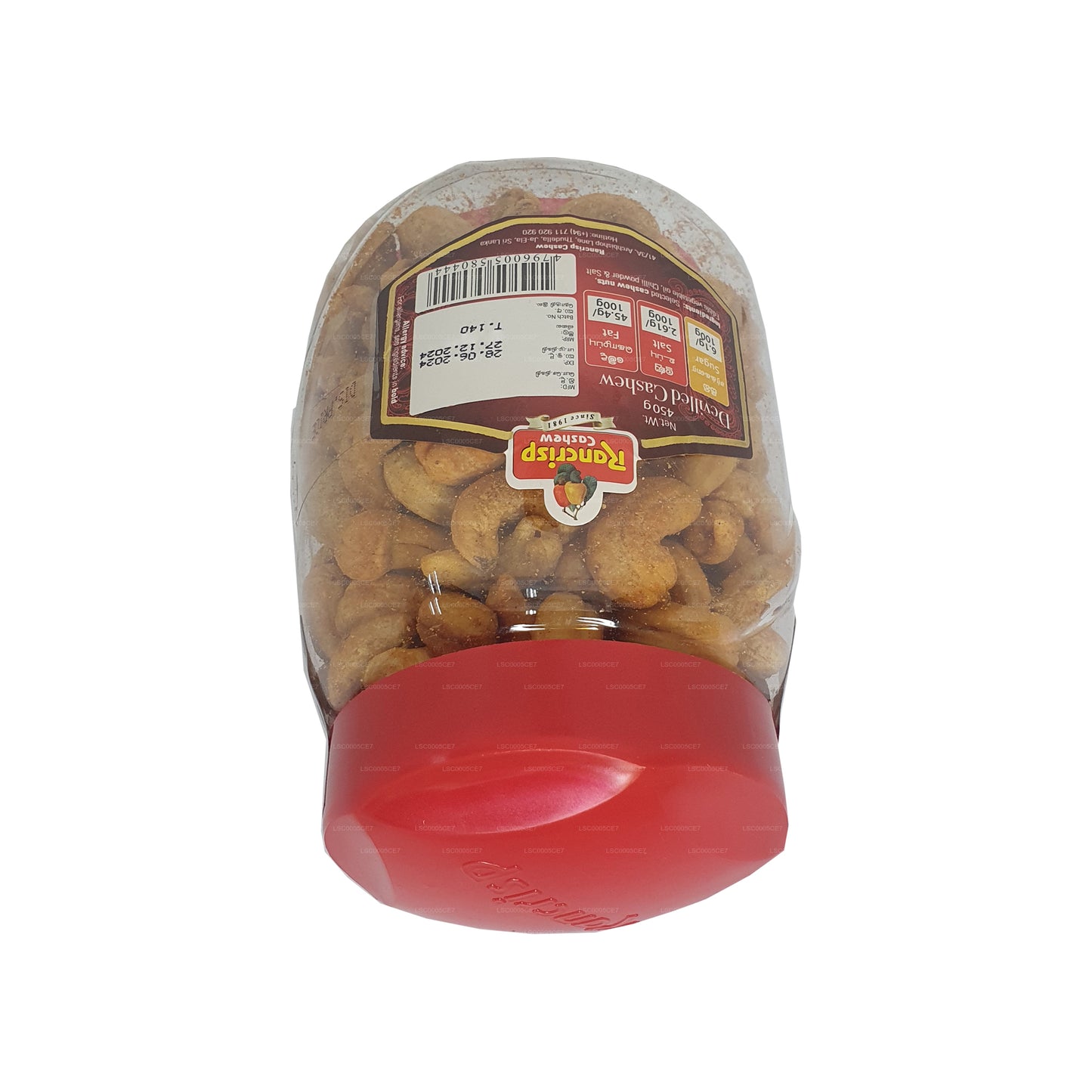 Rancrisp Cashewnoten met vulling (100 g)