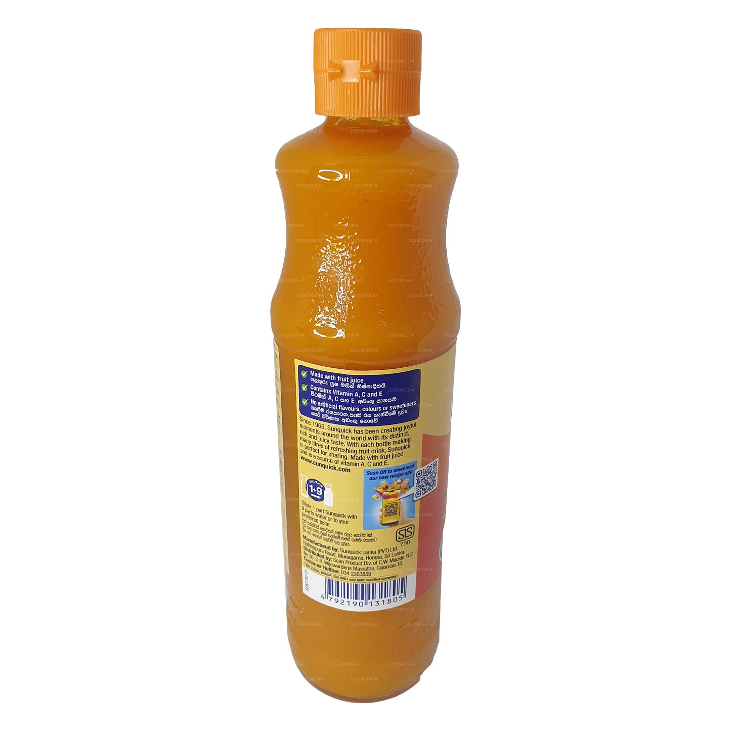 Sunquick Sinaasappel (840 ml)