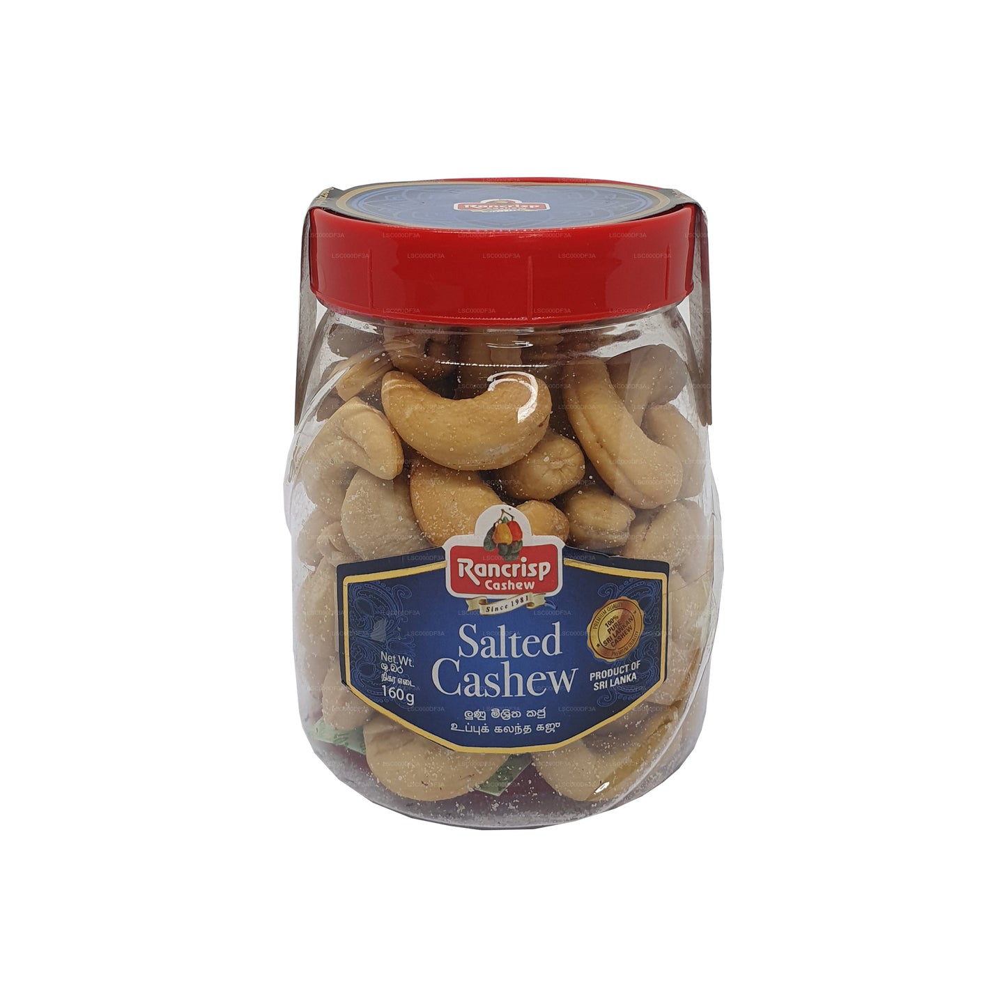 Rancrisp gezouten cashewnoten (160 g)