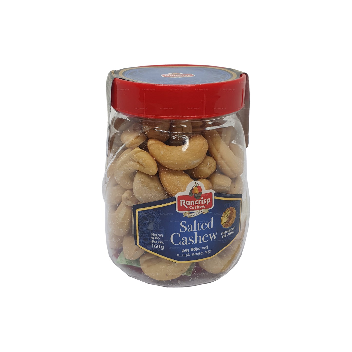 Rancrisp gezouten cashewnoten (160 g)