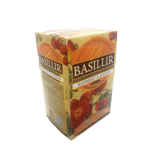 Basilur Magic Fruits Framboos en Rozenbottel (50 g) 25 theezakjes