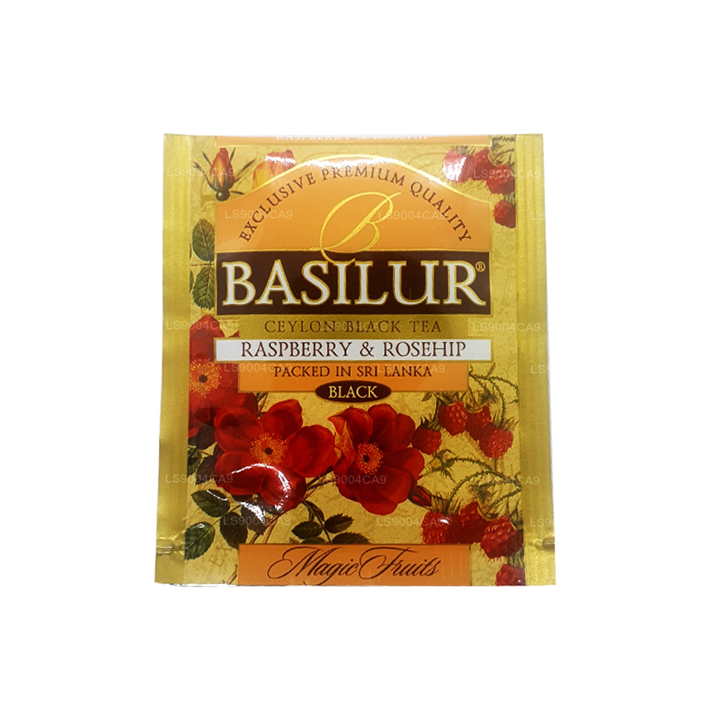 Basilur Magic Fruits Framboos en Rozenbottel (50 g) 25 theezakjes