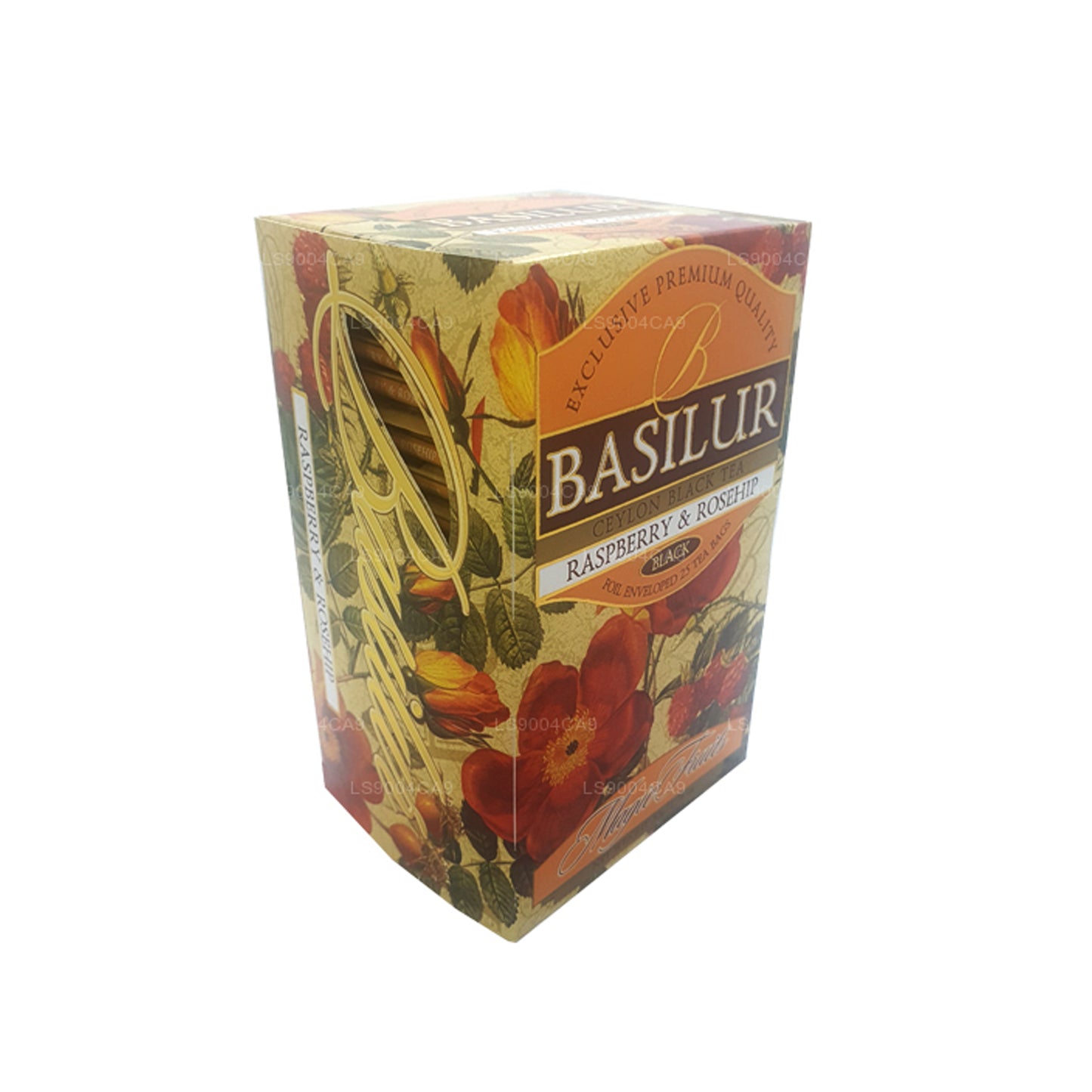 Basilur Magic Fruits Framboos en Rozenbottel (50 g) 25 theezakjes