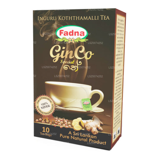 Fadna-thee met gember- en koriandersmaak (20 g) 10 theezakjes