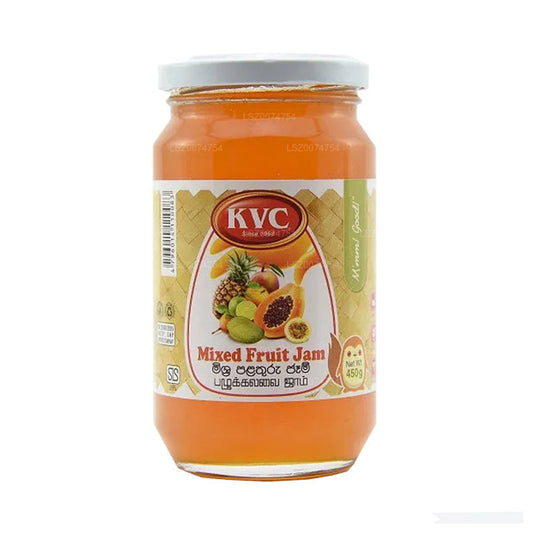 KVC gemengde fruitjam (450 g)