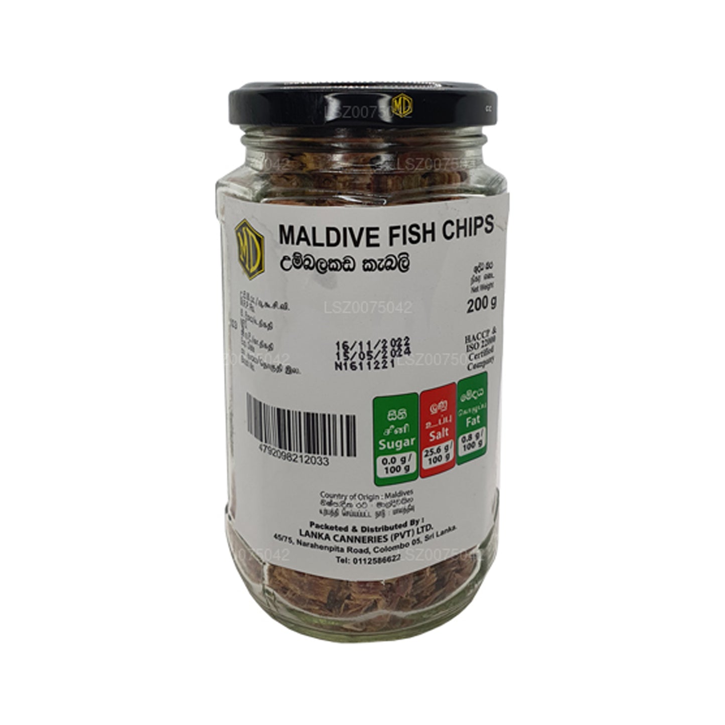 MD Maldive vischips (50 g)