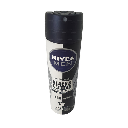 Nivea Invisible Deo Spray voor mannen, zwart en wit (250 ml)