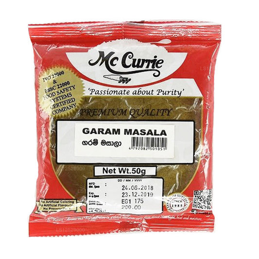 Mc Currie Garam Masalapoeder (50 g)